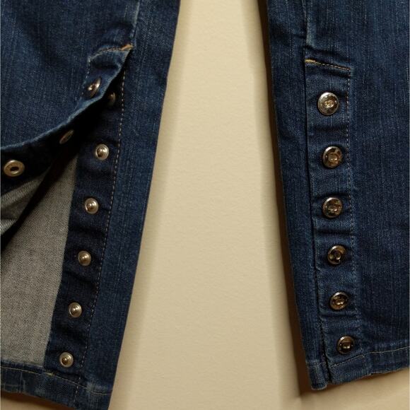 Escada Jeans with Snaps - Size 28 (est.) - GUC - Picture 3 of 7